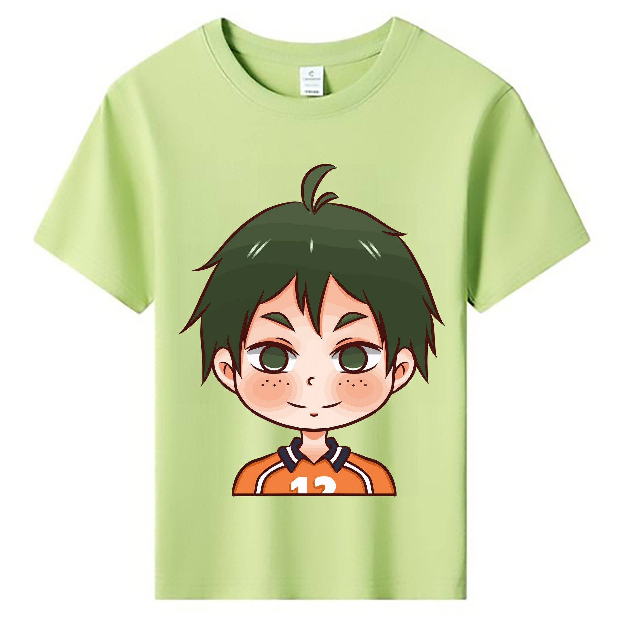 （画像用） ハイキュー!! Haikyu!! 綿100％キッズTシャツ（フロントプリント）